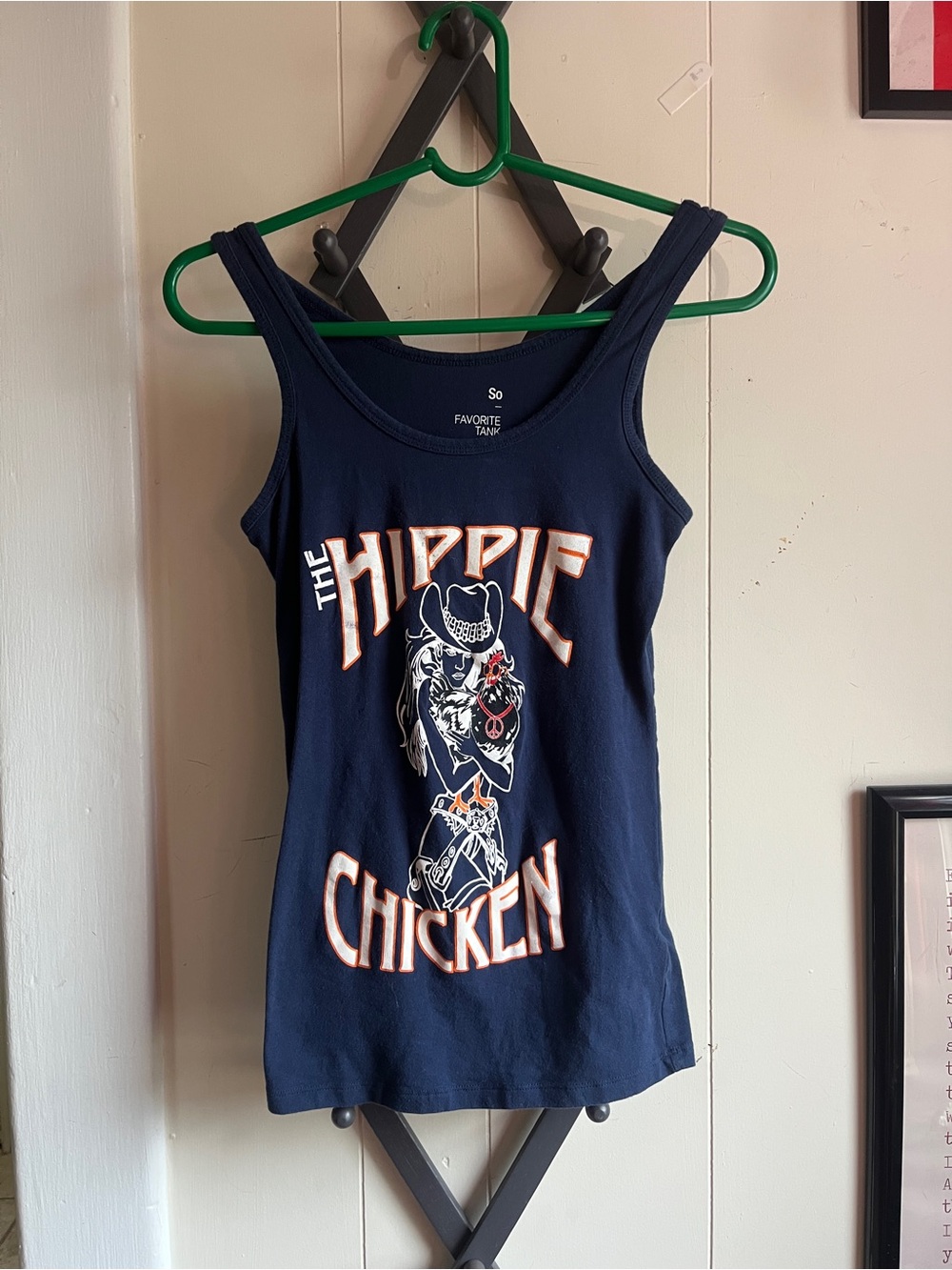SO Navy Graphic 'The Hippie Chicken' Tank